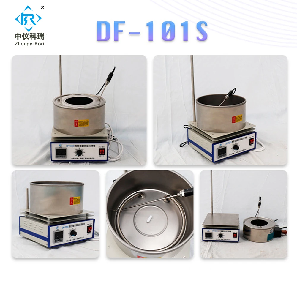 Lab Constant Temperature Water Oil Heating Bath laboratory with Magnetic stirrer Bar for Stirring