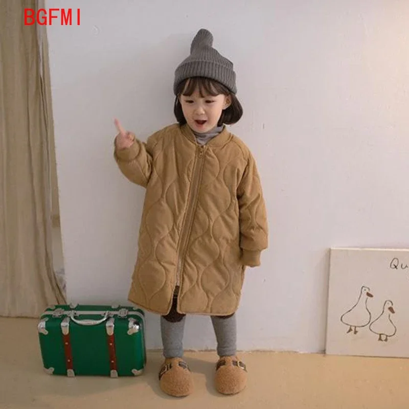 Kids Outerwear Winter Girl Boy Cotton Coat 2-9 Yrs