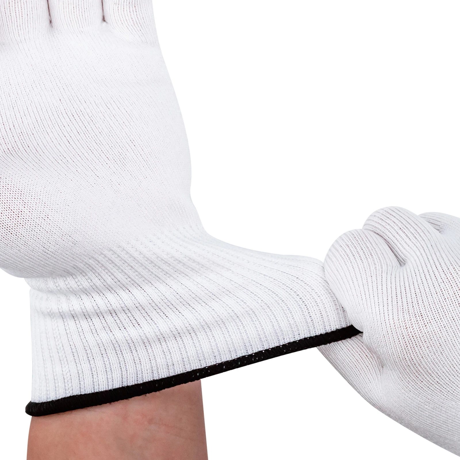 FOSHIO Anti-Cut Nylon Gloves Wear Resistant Work Gloves for Car Vinyl Wrap Window Film Tinting Anti-Static Hand Protector Cover