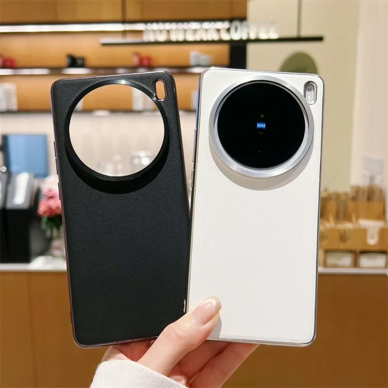Luxury Leather Phone Case - Skin-Friendly Shockproof Bumper
