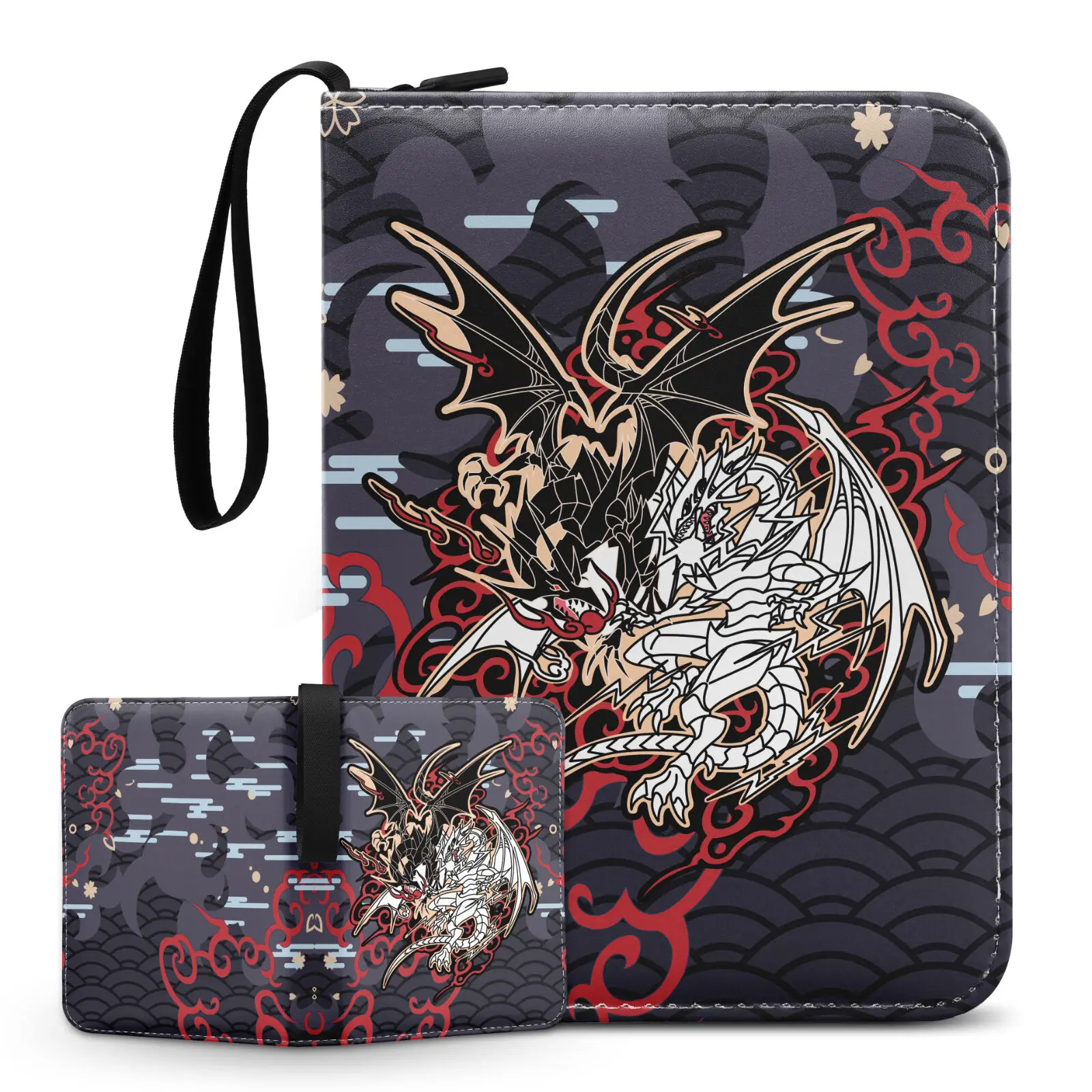 Yu-Gi-Oh Blue-Eyes White Dragon 4-Pocket Trading Card Binder Album