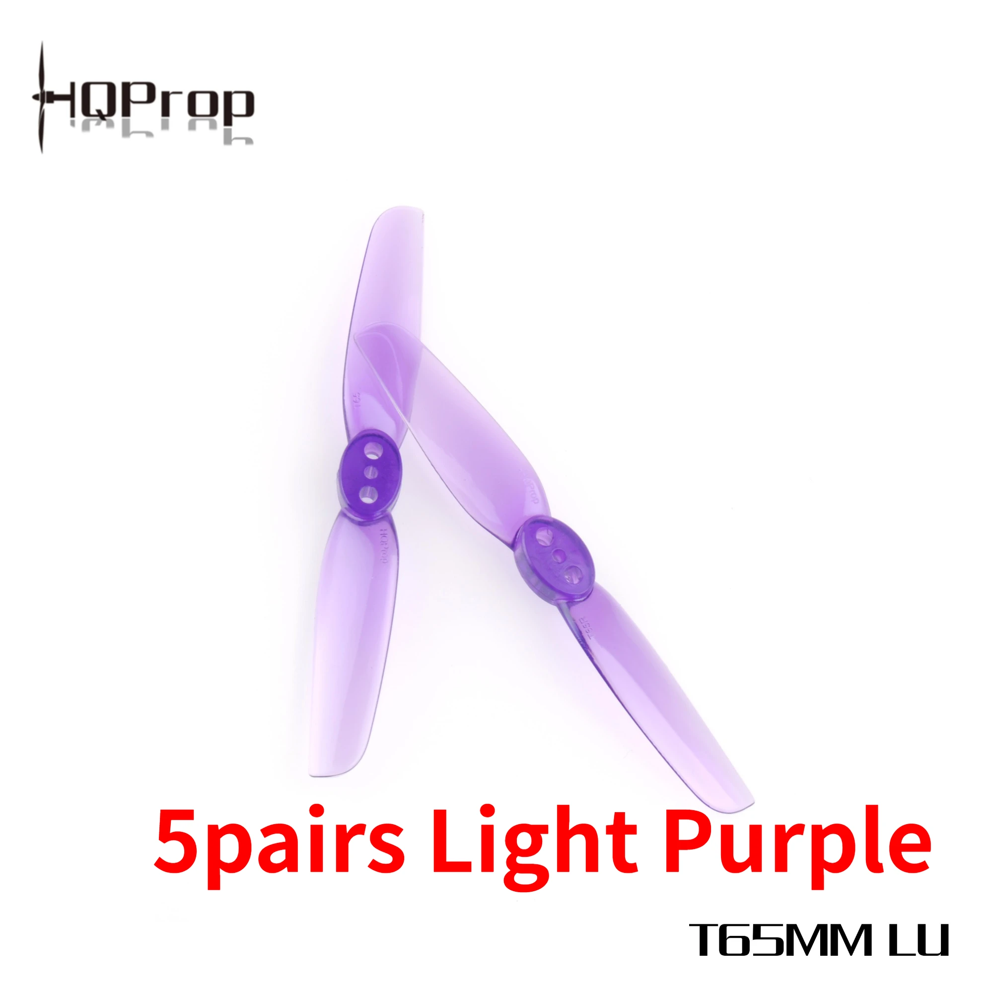 5pairs Light Purple