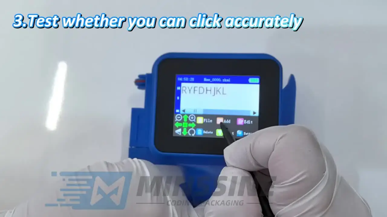 IPS Stampante A Getto D'inchiostro TIJ Portatile Multilingue Ad Alta Definizione Logo Digitale Data Numero Tij Macchina Di Codifica Manuale IPS-HH1200 Plus - Foto 8