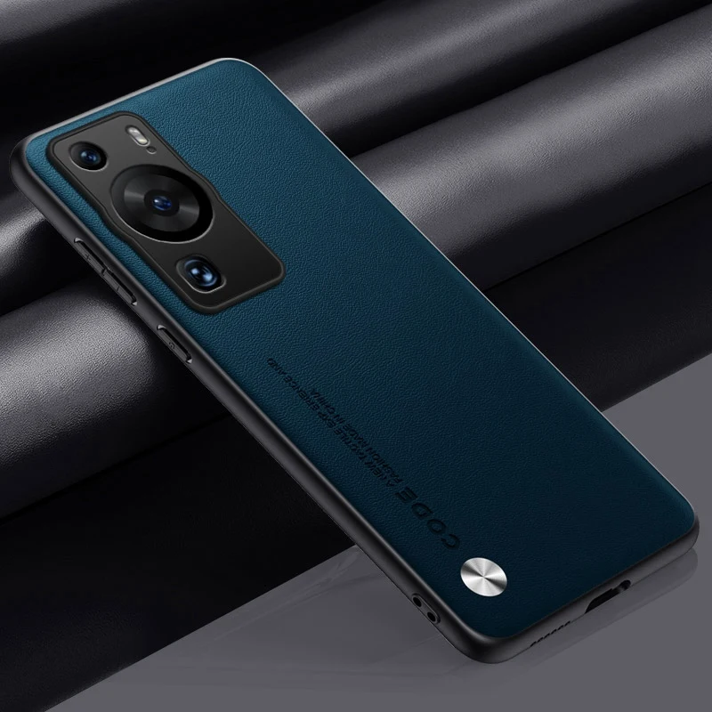 Luxury PU Leather Shockproof Phone Case - Full Protection Back Cover