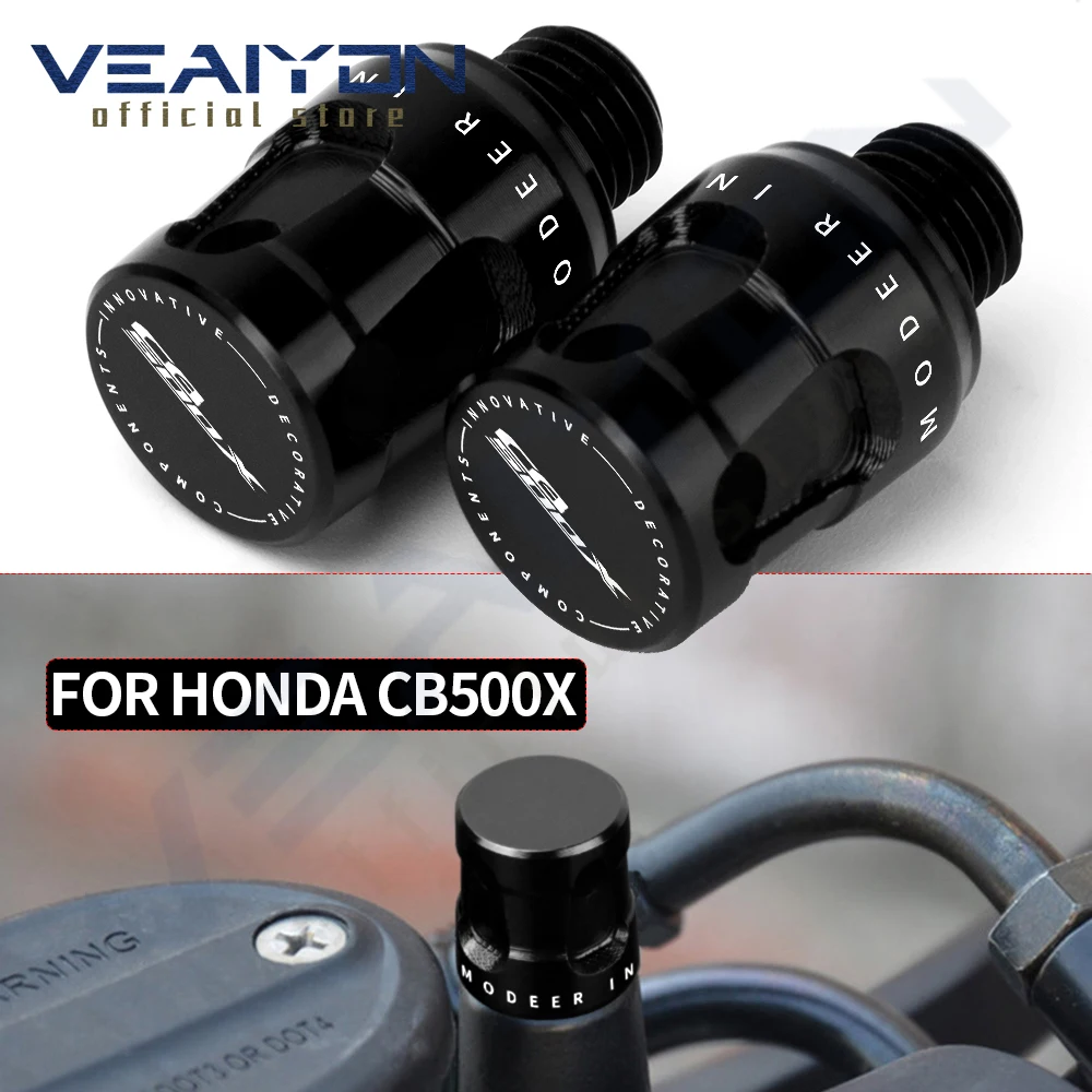 Per Honda Cb500X Cb 500X Cb 500 X Cb 500 X Moto Cnc Accessori In Alluminio Tappi Foro Specchio Viti Bullone M10 * 1.25 Universale