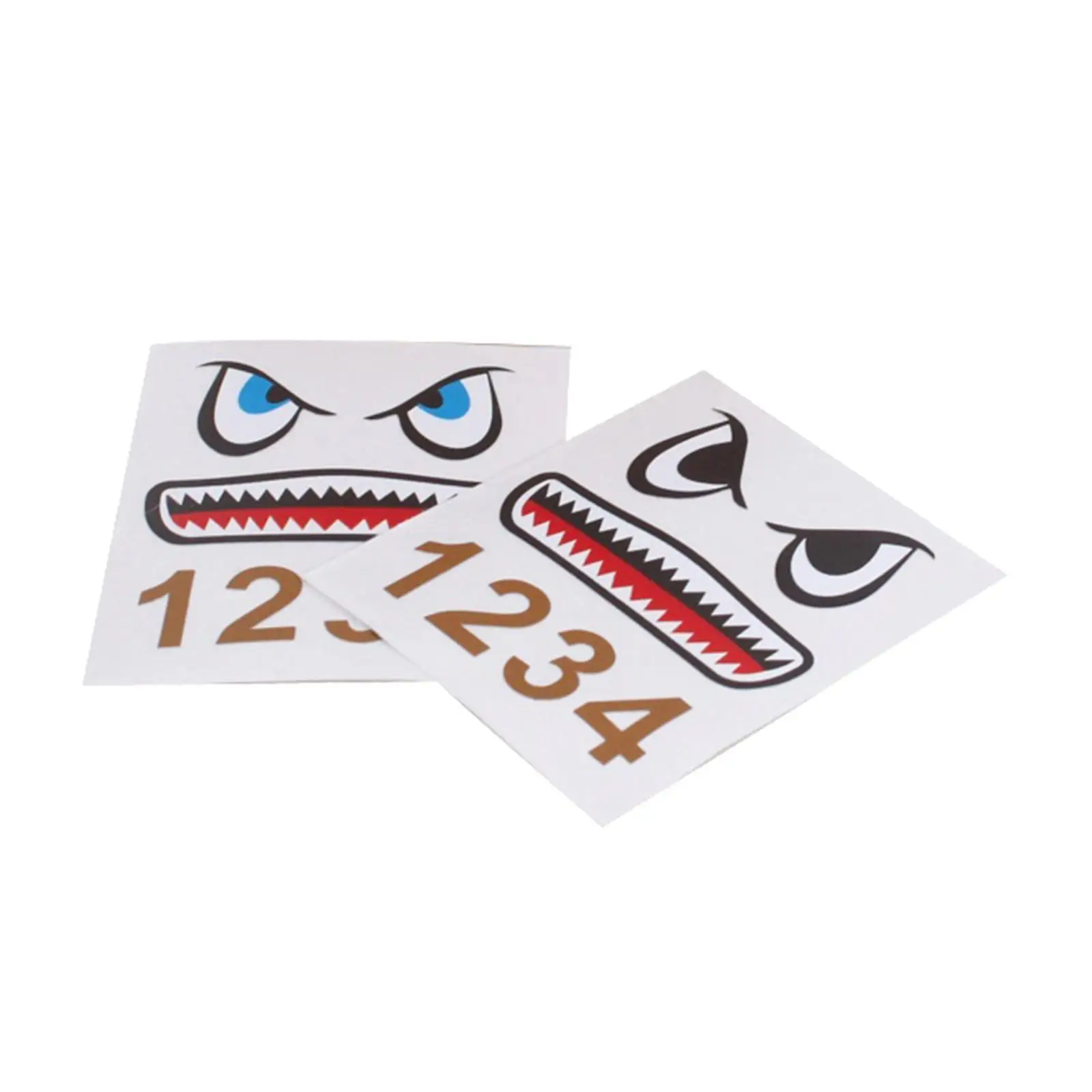 Set of 2 Drone Body Sticker Aircraft Decals Controller Set for DJI MINI 2