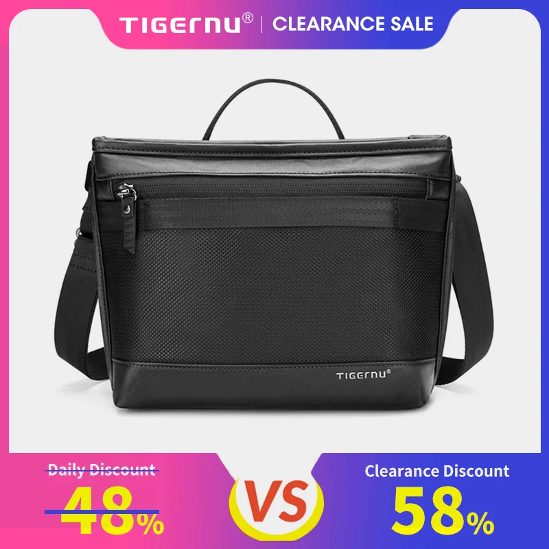 

Lifetime Warranty Men's Shoulder Bag TPU Waterproof 7.9 inch Tablet Crossing Bags Mini Fashion Travel Bags Handbag Messenger Bag