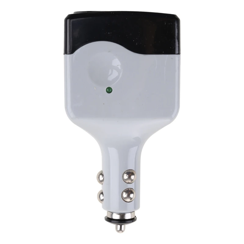 

Новый автомобильный адаптер зарядного устройства для преобразователя постоянного тока 12 В в переменный ток 220 В зарядное с