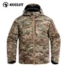 Winter Men Tactical Thicken Warm Jacket Windproof Waterproof Camouflage Loose Fleece Coats Outdoors Hooded Soft Shell Camo Suit 1