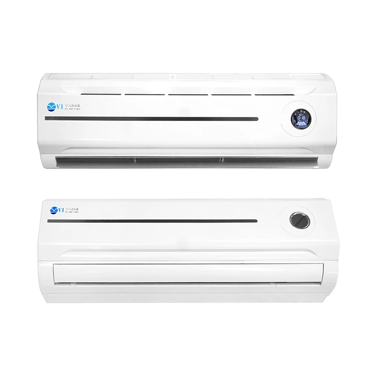

Indoor wall mounted air purifier and air sterilizer can monitor air quality