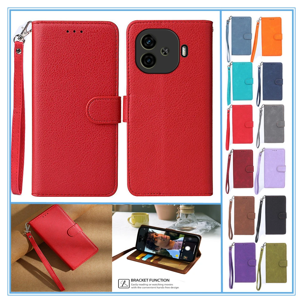 Luxury Wallet Flip Phone Case - Premium Protective Cover & Stylish Etui