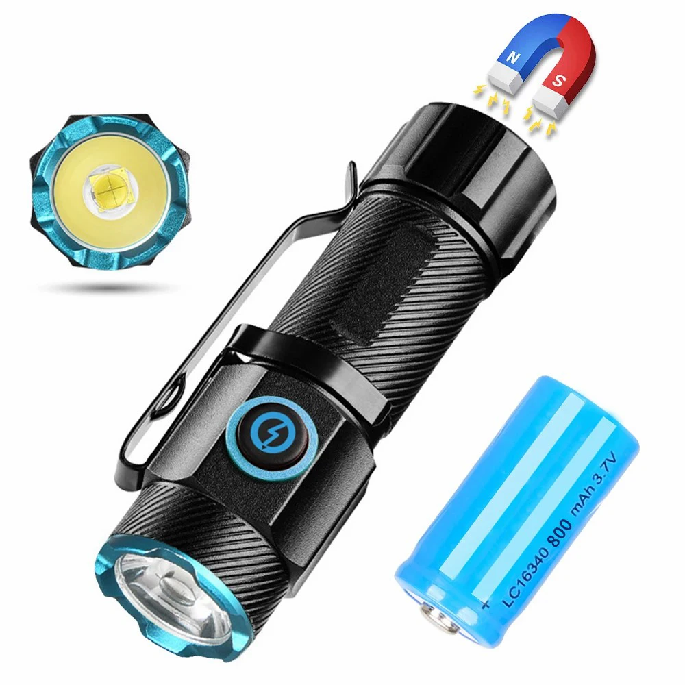 

Высокомощные фонарики E2, мини-фонарики XHP50, фонарик для кемпинга, магнитный фонарь для кемпинга и рыбалки, зажим для шляпы с USB-зарядкой