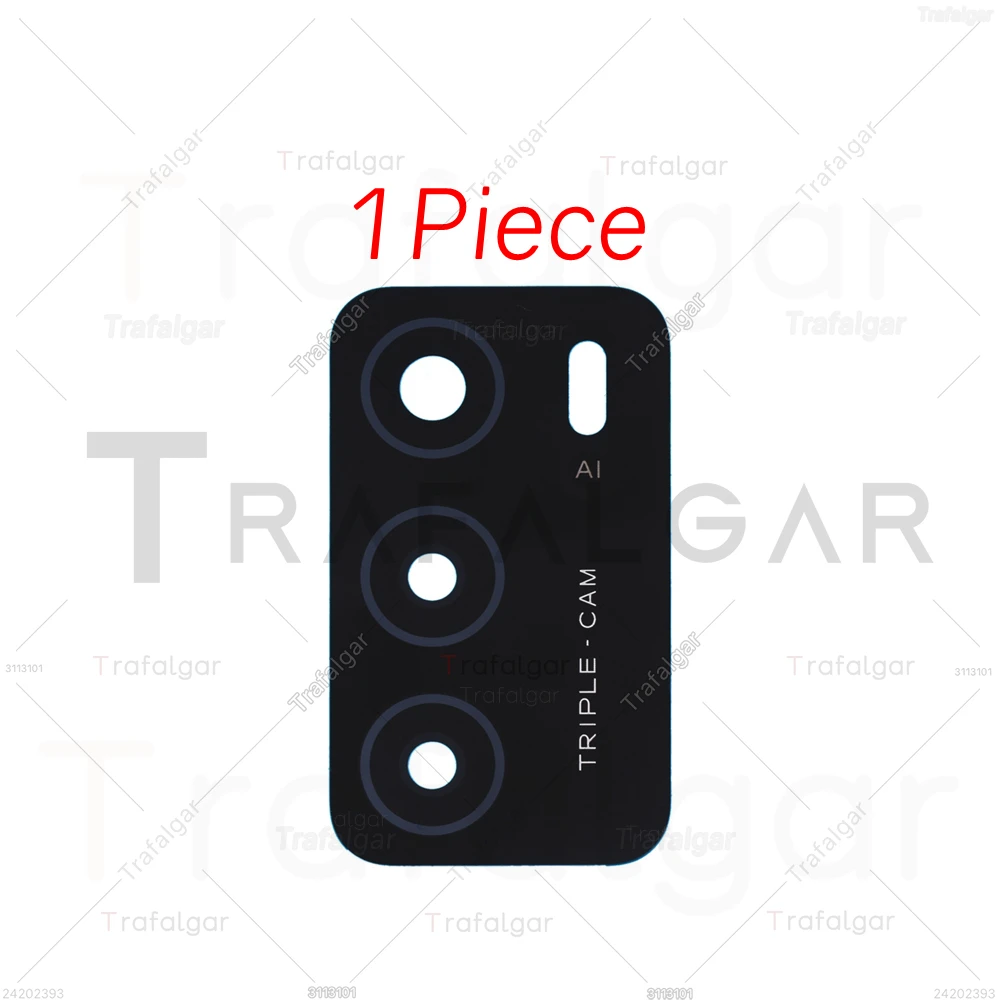 OPPO A16 A16S A54S CPH2269 CPH2271 CPH2273 용 후면 카메라 유리 렌즈 접착 스티커로 교체