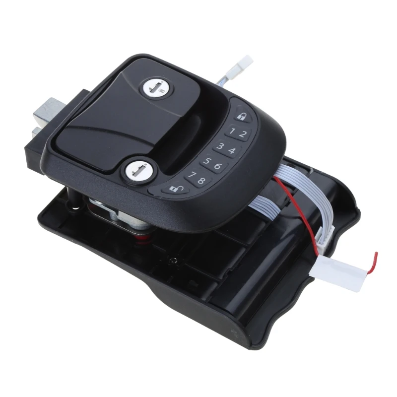 RV Remote Lock RV Remote Lock Entry Door for Latch Lock Anti-theft for Travel Trailer Motorhome RV Security Supplies