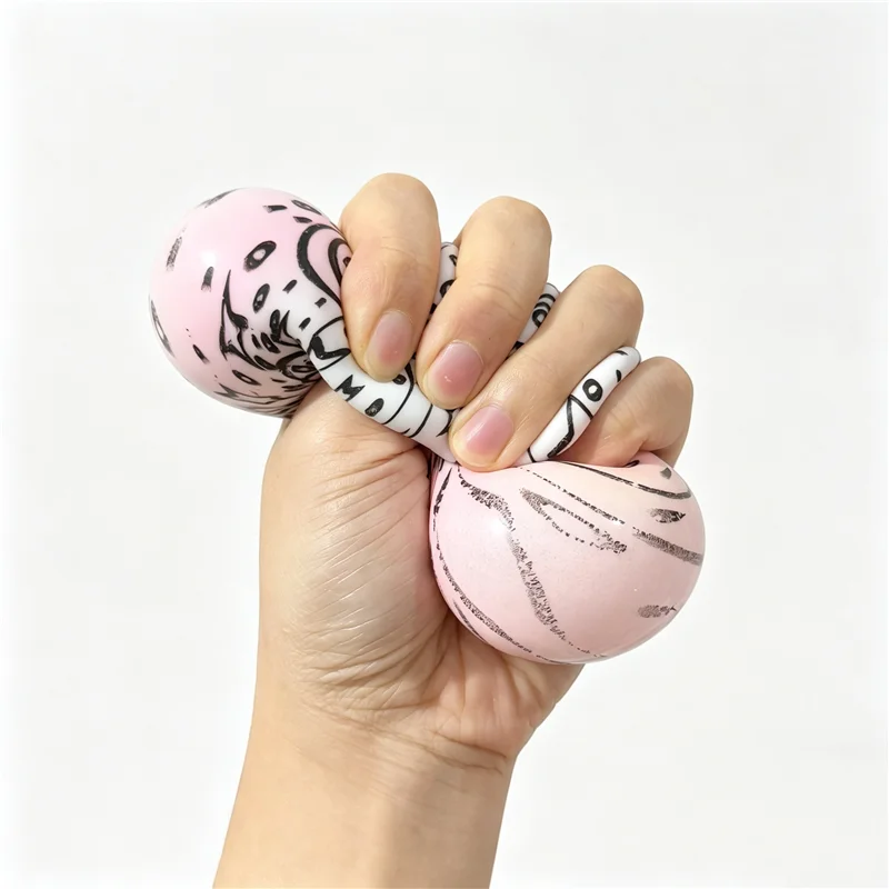 Color-Changing Squishy Stress Relief Ball - Sensory Toy Gift