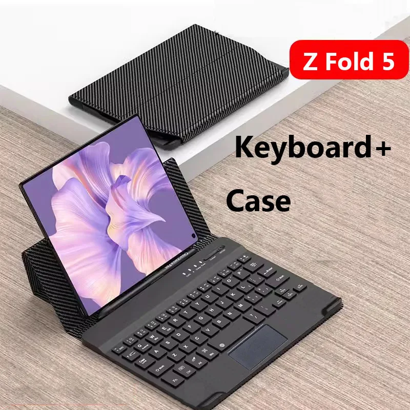Custodia In Pelle Per Tastiera Trackpad Per Honor Magic V2 V2 Rsr Porsche Magic Vs2 V Tastiera Magnetica Touchpad Per Honor Magic Vs