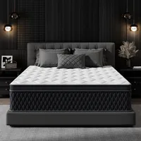 12 Inch Queen Mattress, Medium Pillow Top Hybrid Mattress-in-a-Box 1
