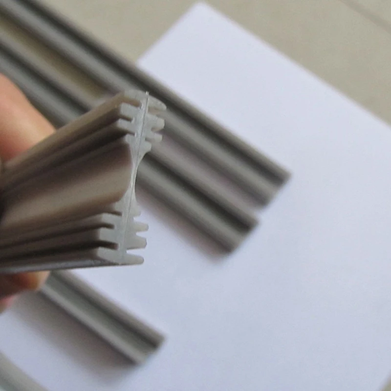 Silicone Strip 6 mm Car Window Wiper Blade Strip Boneless Wiper Car Front Window Windshield Wiper Blades Insert 5