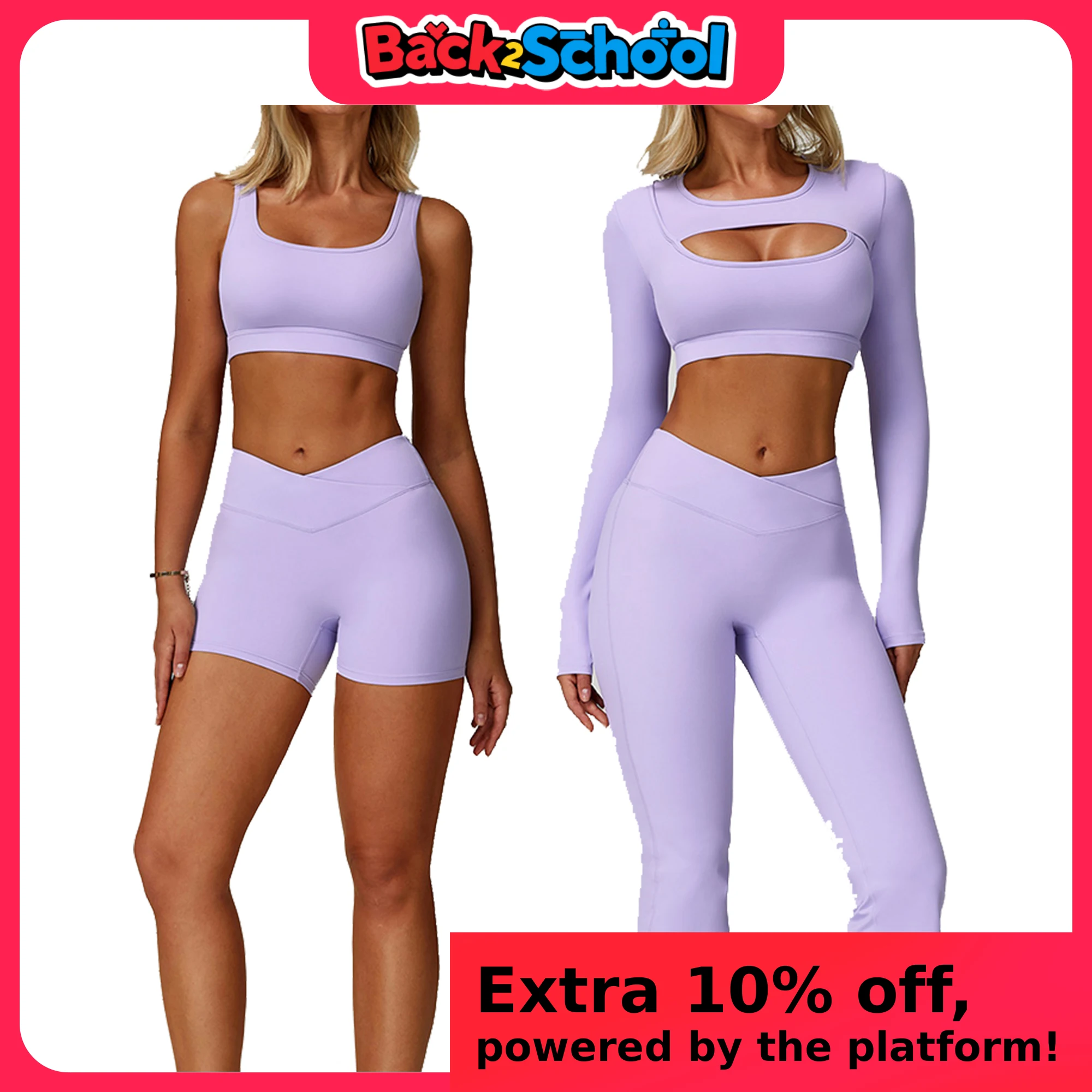The Women Outdoor All-in-one Yoga Training Suits