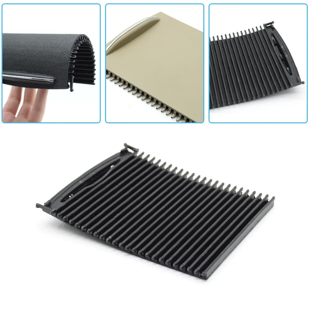 메르세데스 벤츠 C 클래스 W203 2000-2007 자동차 센터 콘솔 슬라이딩 셔터 컵 홀더 워터 컵 홀더 패널 롤러 커버