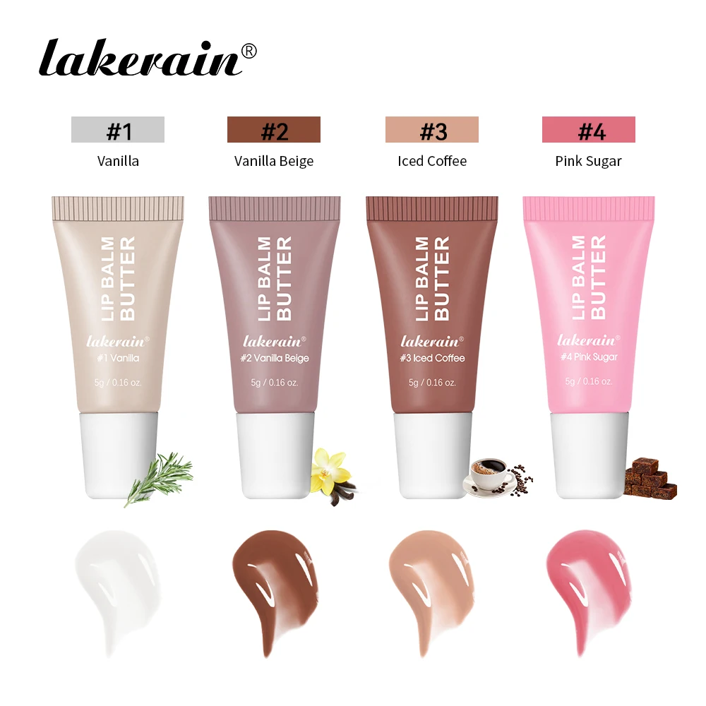 Summer Butter Mini Lip Balm Travel Kit - Moisturizing & Tinted Lip Care Set