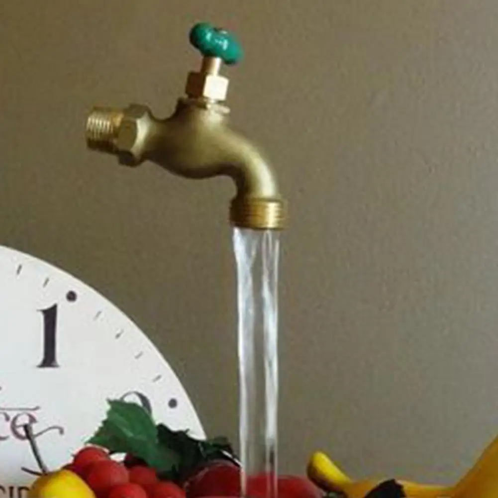 Float Faucet Fountain Delicate Floating Tap Holiday Gift Invisible Spout with Pipe Watering Can Fountain