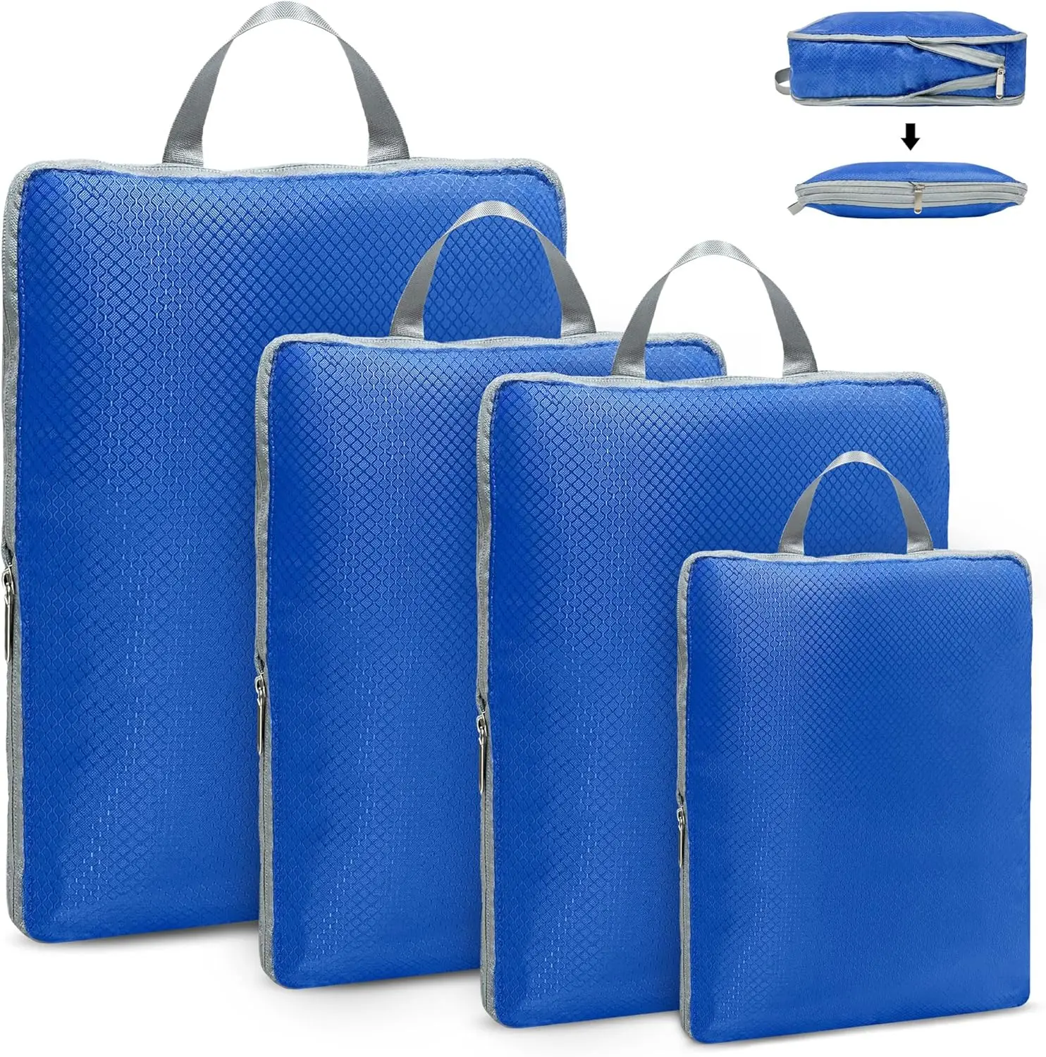 Compression Packing Cubes Travel Suitcase Luggage Organizer Set Zipper compression-packing-cubes-travel-suitcase-luggage-organizer-set-zipper