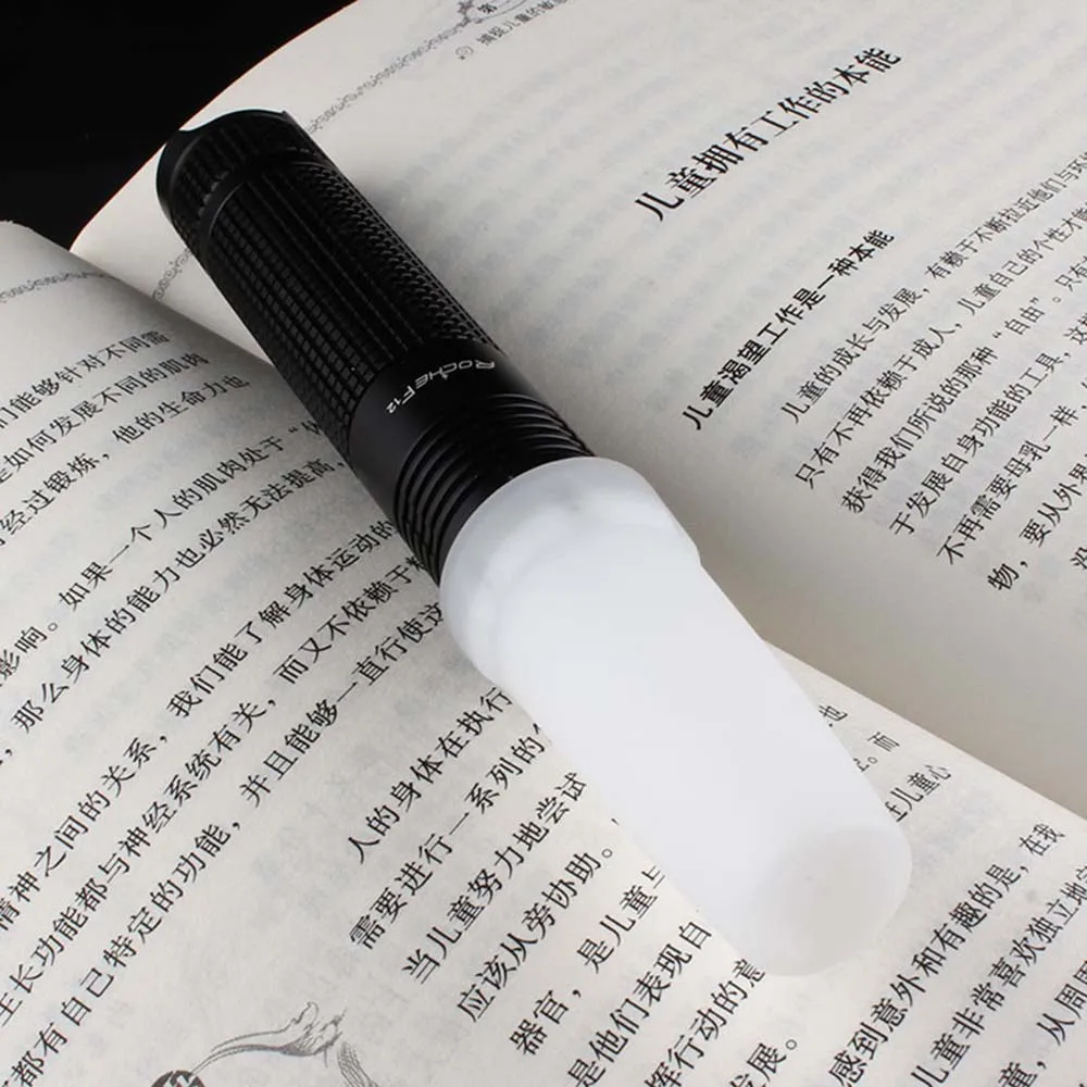 White Diffuser for Convoy S2 S2 + S3 S6 S8 S15 Flashlight Inner Diameter 24.5mm