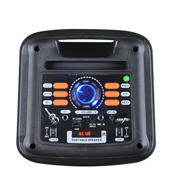 Powerful Bluetooth Speaker Portable Sound box Large Subwoofer Wireless Stereo Music Karaoke Column Support FM SD USB with Mic 5