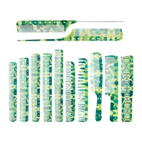Professional Hair Comb 12 Style Hairdressing Comb Massage Brush Barber Salon Hairstyle Comb For Men Women Haircut Accessories 2