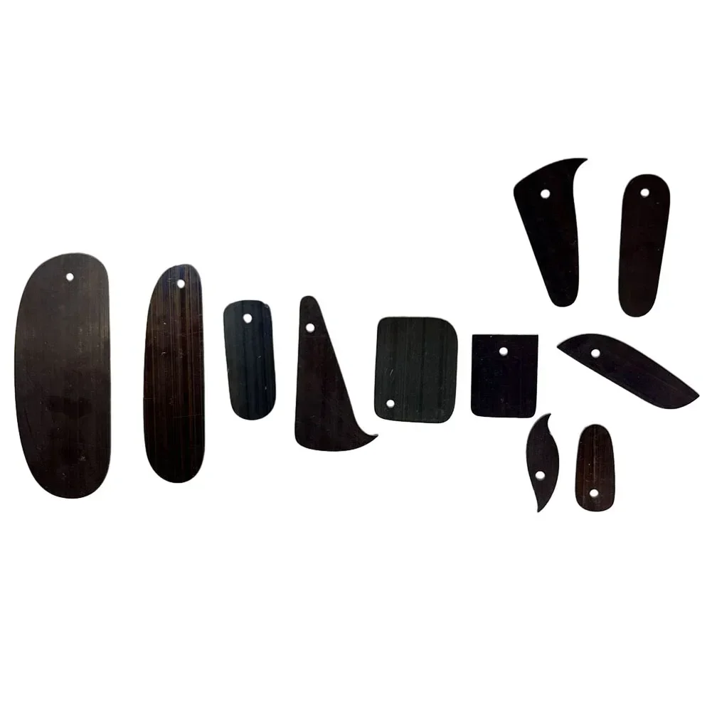 Essential Luthier Tools For Violin Cello Making 11PCS Scrapering Board Cutter Set Perfect Gift For Violin Enthusiasts
