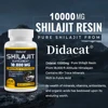 Pure Shilajit Supplement - Maximum Strength with Natural Fulvic Acid & 85+ Trace Minerals, Vegan Friendly Dietary Supplement