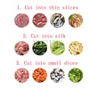 Mini Hot Selling Electric Stainless Steel Meat Cutter Multifunctional Beef And Lamb Dicer 6