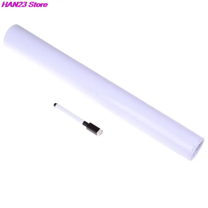 45*100cm White Whiteboard Wall Paper Sticker Dry Erase Office Vinyl Decor  Decal - Whiteboard - AliExpress