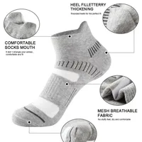 5 paires hommes printemps été automne coton chaussettes de sport maille respirant course basket-ball cyclisme mâle chaussettes courtes ensemble pour hommes 3