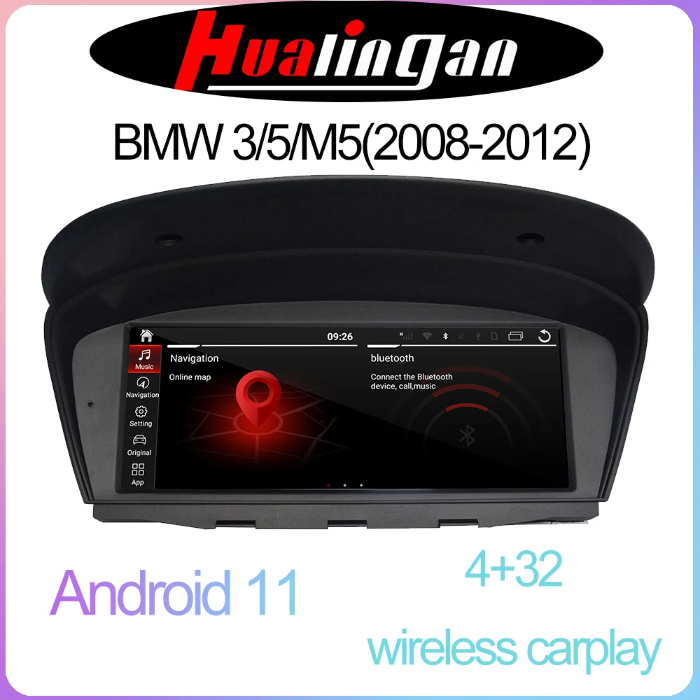 Android 11 головное устройство Мультимедиа стерео радио для BMW 3/5/M5 E90 E91 E92 E93 F30 F31 F34 F80 E60
