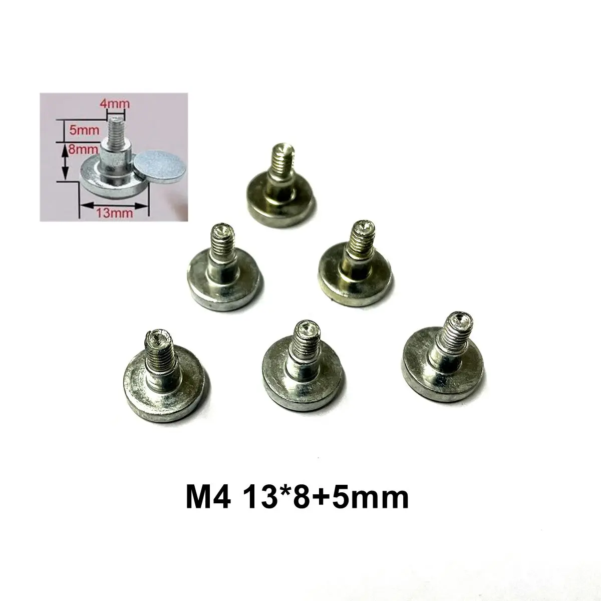 디스플레이 패널용 SMD LED 모듈 칼럼용 마그네틱 나사, M3 실내 M4 실외, 로트당 100 개