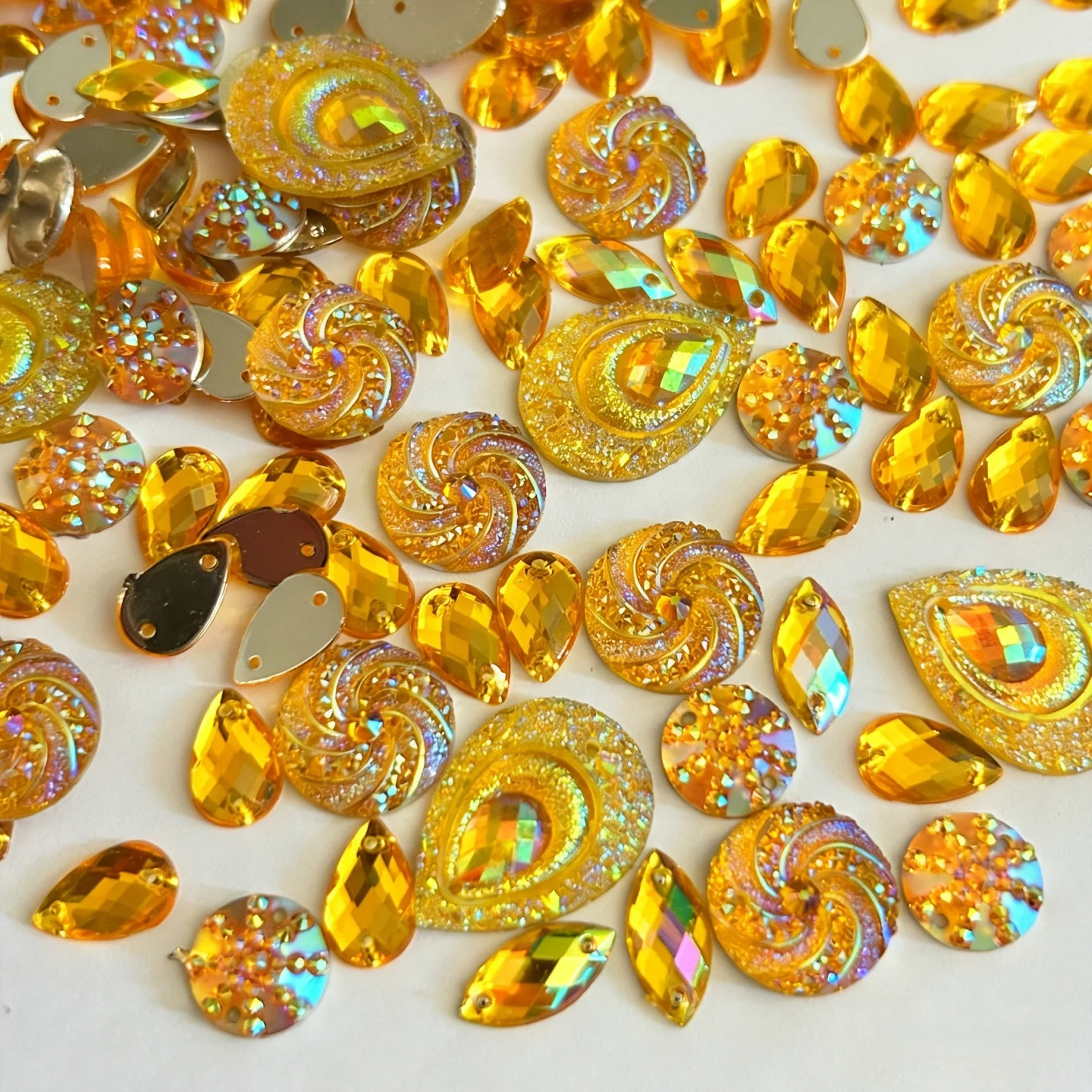 210Pcs Mix Sew on Yellow Clothing Rhinestones Crystals Stones AB Flatback For Show Dance Costumes Dress Sewing Shoes Decorations - AliExpress 15 210Pcs Mix Sew on Yellow Clothing Rhinestones Crystals Stones AB Flatback For Show Dance Costumes Dress Sewing Shoes Decorations - AliExpress 15