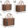 Camping Portable Storage Box Hand-Woven Basket Folding Bamboo Basket  Picnic Basket Pastoral Bamboo Woven Bamboo Products 6