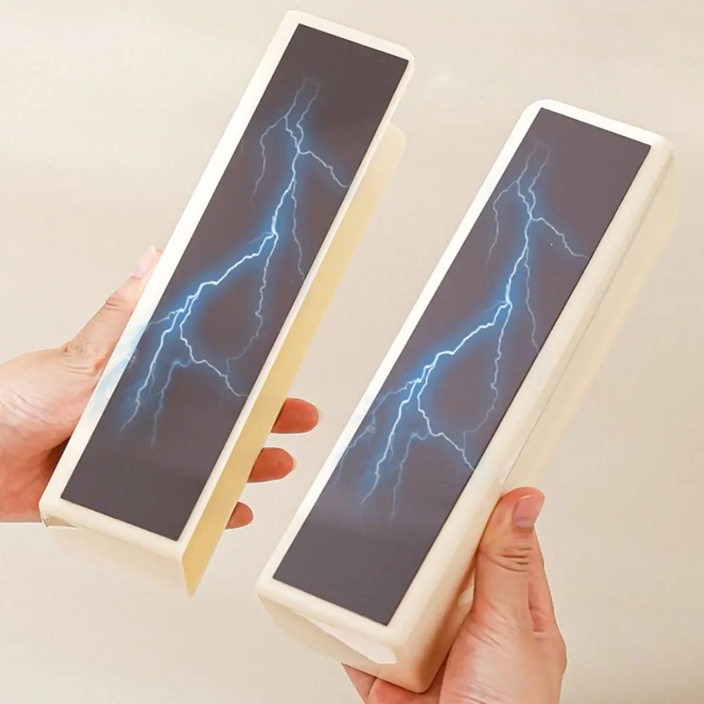 An der Wand montierte magnetische Taschentuchbox, verstellbar, platzsparend, geteilte Taschentuchbox, kein Bohren erforderlich, Taschentuch-Aufbewahrungsbox für Badezimmer – Detail 5