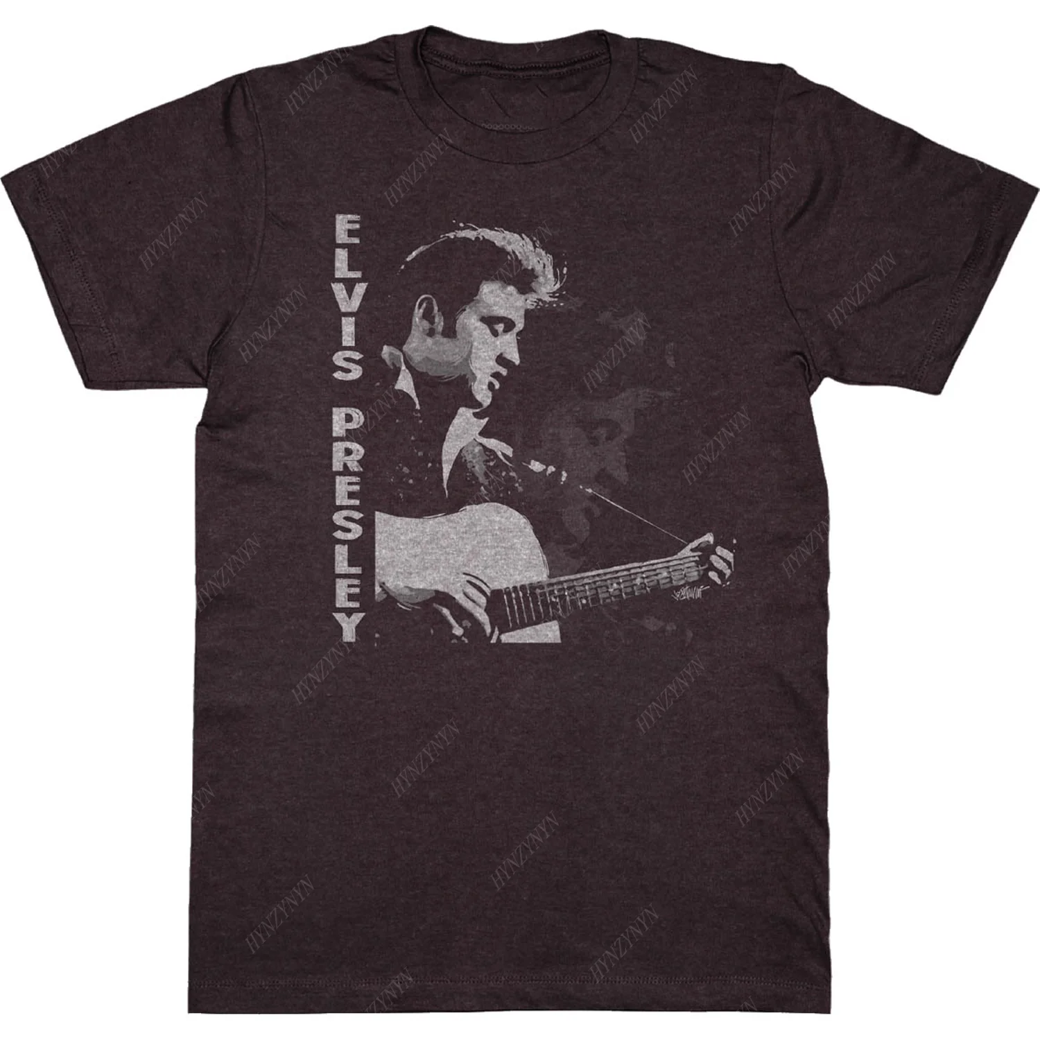 Retro Tops U.S. Rock Style Classic Short-sleeve T-shirt Elvis Streetwear Oversized Tee v neck t shirt cotton t shirt t shirt
