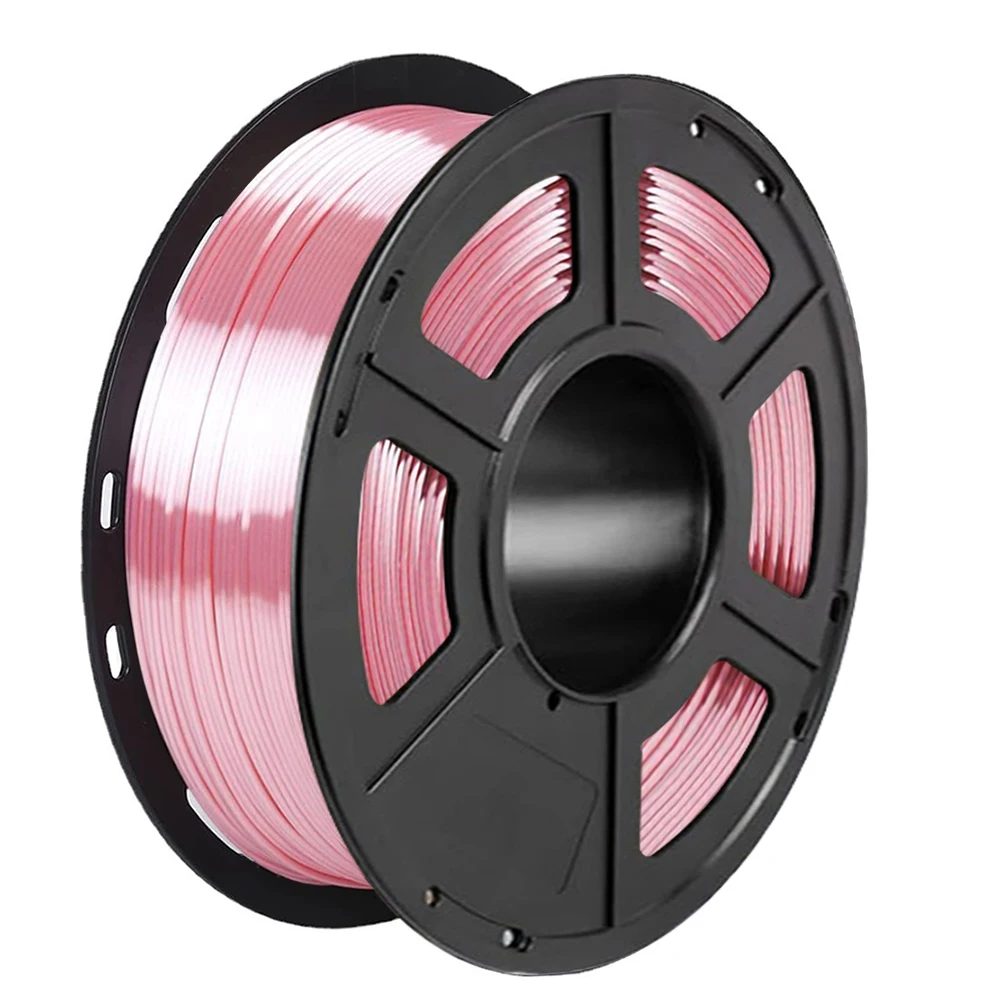 PLA 실크 로즈 레드 및 라이트 핑크 3D 프린터 필라멘트 250g 500g 1Kg 1.75mm 3D 프린팅 재료 진공 포장
