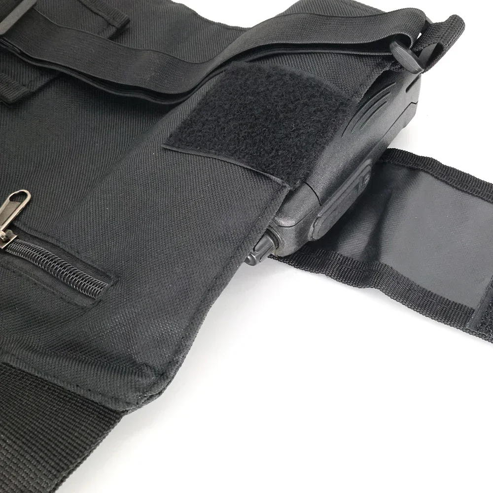 

Спортивная нагрудная сумка с радио, водонепроницаемая легкая нагрудная сумка, жилет с встроенным держателем для телефона, дополнительное хранилище для Baof