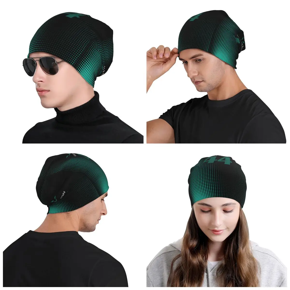 The Lewis Legacy-gorros de punto Retro para adultos, gorros de Hip Hop, gorros de carreras de coches, gorros cálidos de invierno, gorros de 44 números