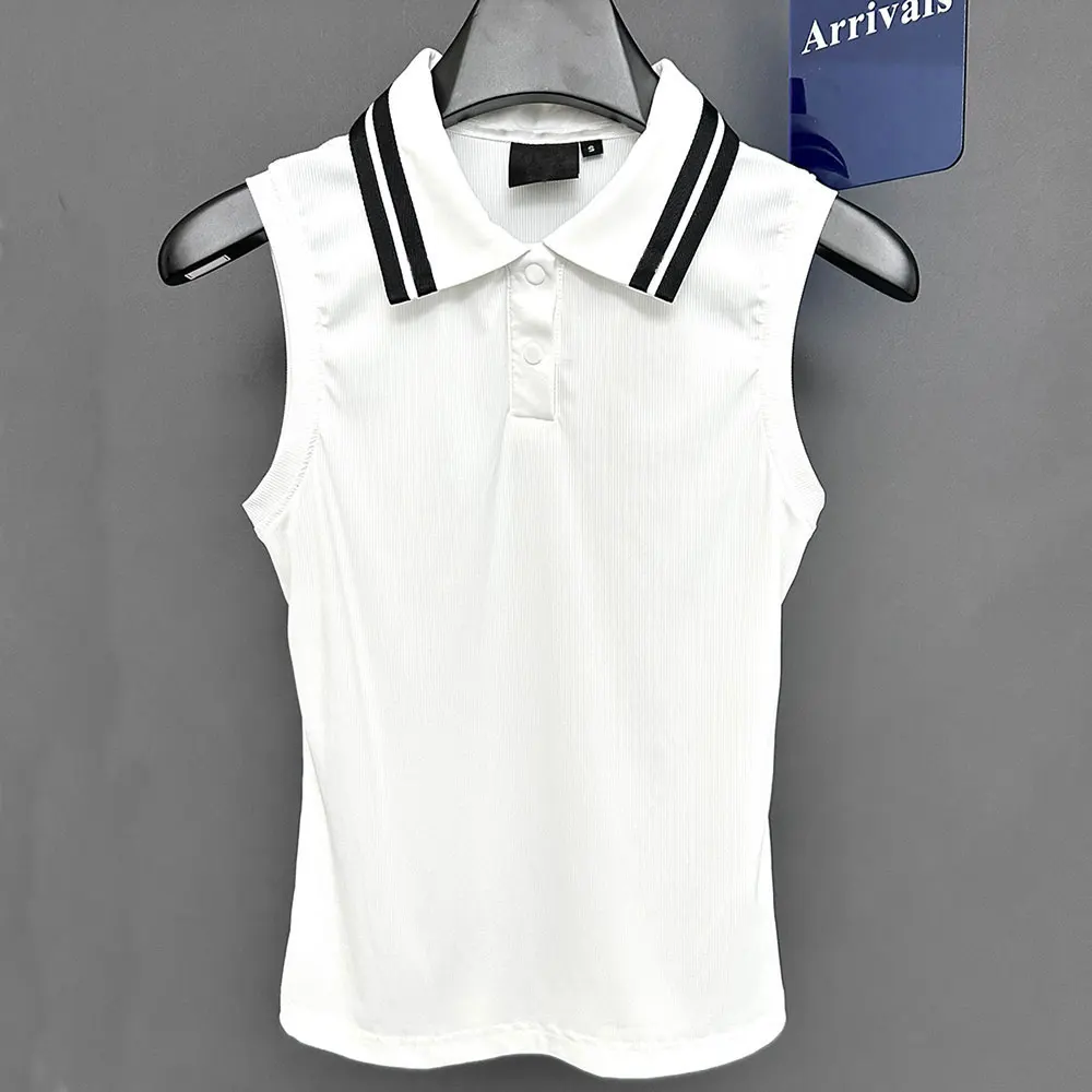 New Pre sale Golf Women's Sleeveless Shirt Golf Sports Shirt, Comfortable Fit, Elastic Quick Drying, Fee