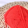 Red Milk Wool Yarn Cotton Chunky Hand Woven Crochet Knitting Wool Yarn Warm Yarn For Sweaters Hats Scarves DIY Making Craft Tool 5