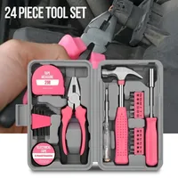 กล่องเครื่องมืออเนกประสงค์สำหรับใช้ในบ้าน, ชุดเครื่องมือฮาร์ดแวร์ครบชุด, ตลับเมตรแบบผสม, ชุดเครื่องมือซ่อมแซมแบบใช้มือ 1