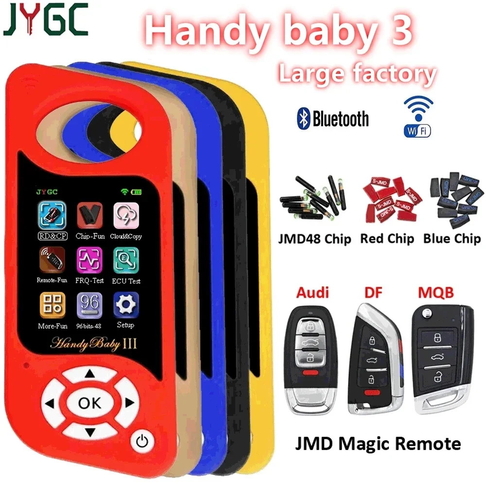 Il Più Nuovo Jygc Handy Baby Iii Wifi / Bluetooth Versione Generatore Remoto Handy Baby 3 Id46/47/4D/48/70/83/T5/Red/King Chip Copier A +