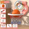 2025 New Children's Basketball Frame Indoor Shooting Hanging Baby Basketball Stand 1-5 Year Old Baby Home Ball Toy No Punching 6