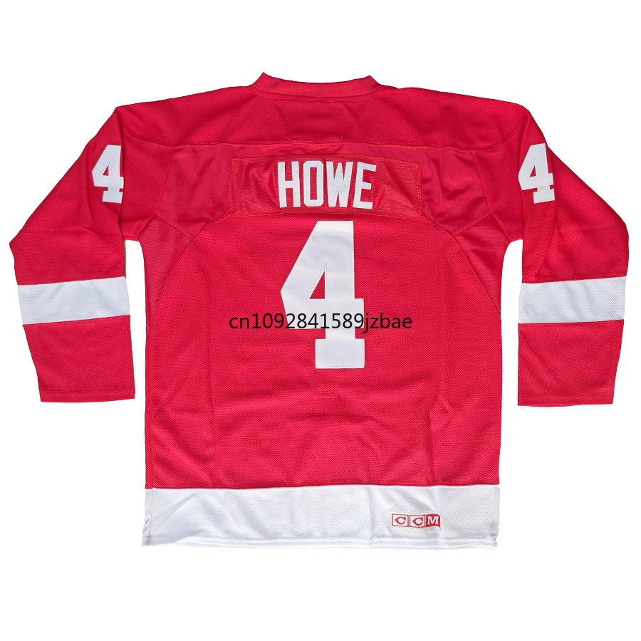 Mark Howe Jersey American Detroit Retro Ice Hockey Jerseys 7 Ted Lindsay Jersey 1 Terry Sawchuk All Stitched Us M-3XL